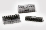 Lasklem HellermannTyton HCPM-8-PC-BK/CL (50)