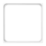 Overgangsafdekplaat schakelmateriaal Jung LS 981 Z WWM