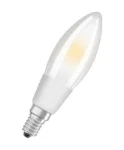 LED-lamp LEDVANCE LEDPCLB60D 6W/827 230VGLFR E14 FS1