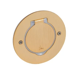 Afdekraam schakelmateriaal Vloerdozen LEGRAND PLATINUM VLOERDOOS 2MOD. ROND BRONS IP44 IK08 (ZONDER MOSAIC) 089711