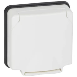 Adaptor Mosaic- Plexo 66 - 2 modules - opaque lid - flush mounting