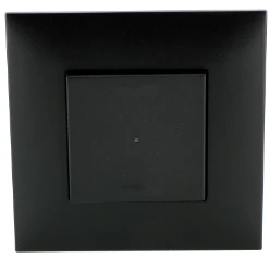 Valena Next with Netatmo-Gecon. Schakel./dimmer+nulleider 150W Zwart