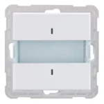 Tastsensor bussysteem Peha KNX Bustaster 2 fach Nova Reinweiß