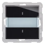 Tastsensor bussysteem Peha KNX Bustaster 2 fach Nova Piano Sch