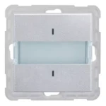 Tastsensor bussysteem Peha KNX Bustaster 2 fach Nova Alu