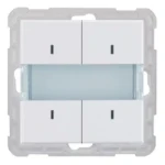 Tastsensor bussysteem Peha KNX Bustaster 4 fach Nova Reinweiß
