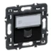 Datacom contactdoos (twisted pair) Schakelmateriaal Legrand Valena Next wandcontactdoos RJ45 UTP cat6 volledig apparaat zwart met schroefbevestiging 741475