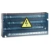 Klemmenkast Stroomverdeling Legrand Stroomverdeler Lexic 4P 125A voor kabelschoen. Klikbaar op symmetrische DIN-rail of montageplaat. Aansluiting: 1 klem 35mm²/afgaand 10 klemmen 16mm²/afgaande nul 17 klemmen 16mm2. (PF à 70 C62) 037447