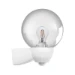 Plafond-/wandarmatuur AL Esylux Automatic-armatuur met druppelglas en 130° bewegingsmelder, wit EL10026102