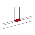 T-stuk wandgoot Legrand Legrand 010740