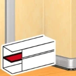 Scheidingsschot wandgoot Legrand Legrand 011107