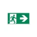Pictogram noodverlichting TEC MacBright Pictogram-B man pijl Rechts TEC 8717696089104