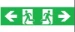 Pictogram noodverlichting Gennius Normalux Ecolight PG-R PICTOGRAM PIJL RECHTS GENNIUS PG-R