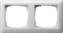 Afdekraam schakelmateriaal System 55 Standard 55 Gira GIRA 021203 - AFDEKR 2-V S55 Z.WIT 2832327