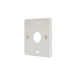 Bodemplaat schakelmateriaal Plex Power Power Plex montageplaat met gat PWPPMG