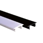 Mechanische toebehoren/onderdelen voor verlichtingsarmaturen Powergear 48V track cover strip/2M Black
