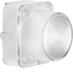 Lens voor drukknop/lichtsignaal-element E10, helder transp.