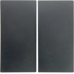 Bedieningselement /centraalplaat schakelmateriaal berker HAGER SERIE WIP ANTRACIET MAT S1/B1/B3/B7 GLAS 16231606