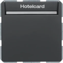 Hotelkaart-relaisschak. berker Q.1/Q.3/Q.7, antraciet
