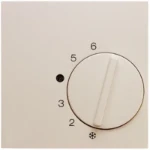 Bedieningselement /centraalplaat schakelmateriaal Hager S.1