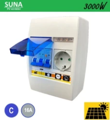SEP PV cabinet SUNA 3000W - INS C16 - 1xWCD