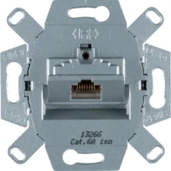 Datacom contactdoos (twisted pair) berker HAGER UAE-CONTACTDOOS 8-POLIG AFGESCHERMD 4586