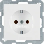 Wandcontactdoos Hager Q.1/Q.3/Q.7