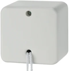 Installatieschakelaar berker HAGER TREKSCHAKELAAR, POLARWIT, GLANZEND, OPBOUW 61390649