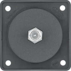 Antennecontactdoos berker HAGER ANTENNES VERBINDINGSDOOS SAT, ANTRACIET, MAT, INTEGRO 945192505
