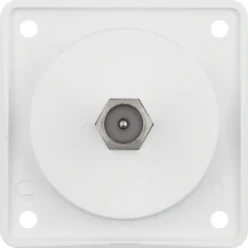 Antennecontactdoos berker HAGER ANTENNES VERBINDINGSDOOS TV, POLARWIT, MAT, INTEGRO 945812502