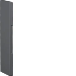 BR65 eindplaat 68x210 mm, halogeenvrij, zwart