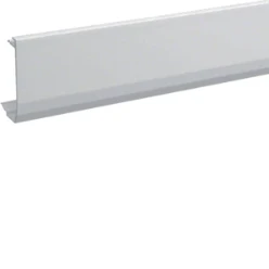 BRHN, zijdeksel voor goot 70x130 mm halogeenvrij, lichtgrijs