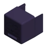 Fotovoltage - verbindings- en bevestigingselementen Van der Valk Solar Systems End Cap