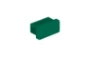 Beschermkap/afdekking montagerail/-profiel RapidRail® Walraven RAILEINDDOP WM1 30X15 GROEN 244200