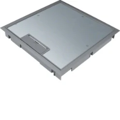 Scharnierdeksel Q08 294x294mm grijs voor 5mm vloerafdekking