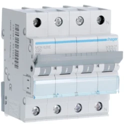 Hager Installatieautomaat Installatieautomaten 6 kA