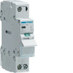 Modulaire lastscheider 1-polig 16 A, indicatielamp, aansluiting boven