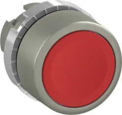 Drukknop Terugverend rood