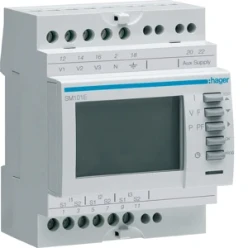 Digitale multimeter, DIN-rail