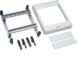 Bouwsteen, 300x250mm, voor 2xNH00/4xNH000 mespatr.lastsch op DIN-rails