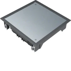 Deksel Q06 200x200mm zwart voor 5mm vloerafdekking