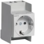 Hager Wandcontactdoos modulair Vision