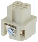 Contactblok voor rechthoekige connector Harting Han 3A-BU-S