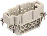 Contactblok voor rechthoekige connector Harting Han E 10 Pos. M Insert Screw