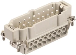 Harting Contactblok voor rechthoekige connector HAN