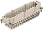 Contactblok voor rechthoekige connector Harting Han E 24 Pos. M Insert Screw
