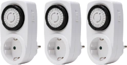 Tijdschakelklok IP20 mechanisch mini 3st, wit