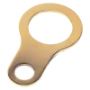 Aardingslus wartel kabel-/buisinvoer Earth Tags Redapt BRTAGM25 AARDLIP MESSING PEERV M25 BRTAGM25