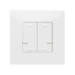 Radiofrequent zender Schakelmateriaal Legrand Valena Next with Netatmo - RF-bediening voor verlichting 2xON/OFF Wit 741812