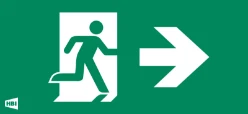 HBI Pictogram noodverlichting serie 600 Display